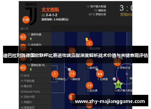 迪巴拉对阵德国欧联杯比赛进攻端贡献深度解析战术价值与关键表现评估